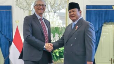 Prabowo Subianto Bill Gates