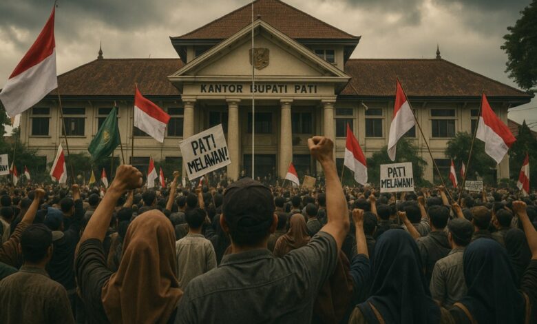 Demo PBB Masyarakat Pati